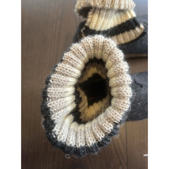 Haflinger Black and Brown Ankle Booties - Picture 10 of 11